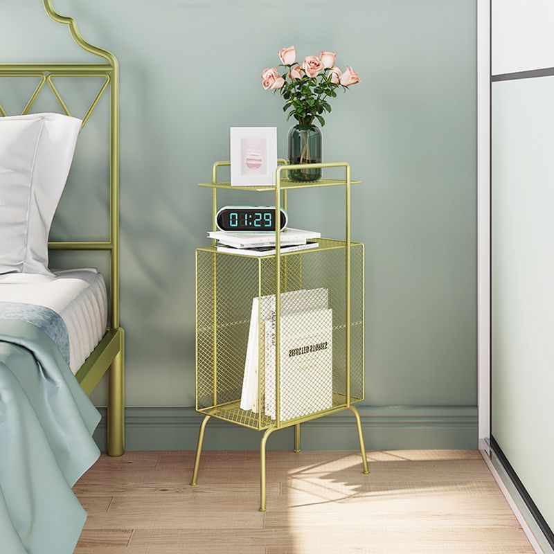 12,5 "w x 27,5" h tavolo da tavolo moderno comodino tavolo da notte di ferro per soggiorno