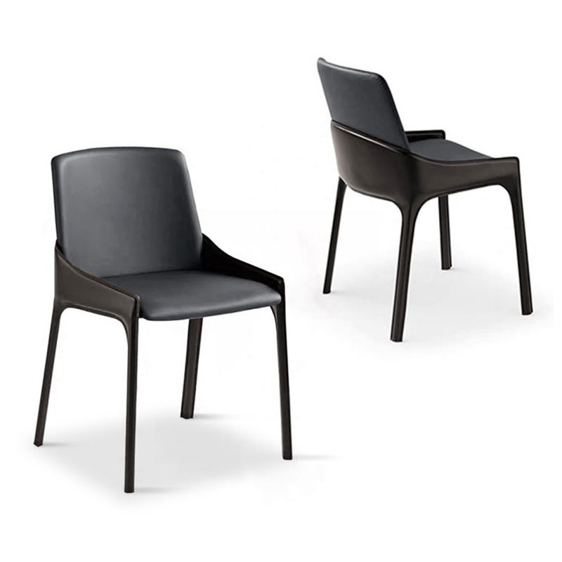 Sedia da pranzo contemporanea sedia imbottita per casa