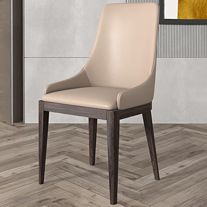 Sala da pranzo Contemporanea in legno finto imbottito braccio da pranzo