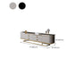Glam Stone Stand Console Console multimediale di archiviazione chiusa con cassetti per soggiorno