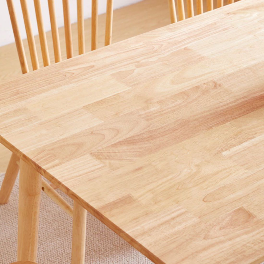 Modern 1/4/5/7 Pieces Rectangle Dining Set Solid Wood Dining Table with Chairs Clearhalo 'Dining Room Sets' 'Dining Tables & Seating' 'dining_room_set' 'furn' 'furn_dining_room_set' 'Furniture' 'furniture_dining_room_set' 'Kitchen & Dining Furniture' 'kitchen&dining_furn' 'kitchen' 1200x1200_026e4ccb-26f9-4999-b18c-96bdebb9453d