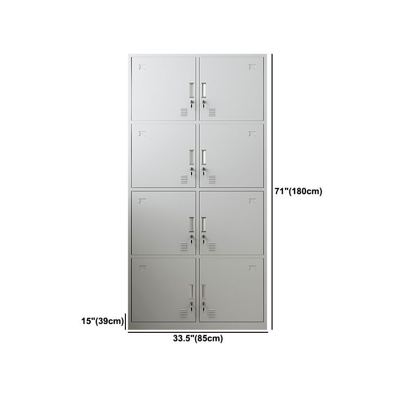 Armoire de garde-robe en acier armoire de garde-robe à charnière contemporaine pour la maison