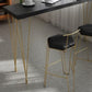 Glam Style Rectangle Counter Set 1/3 Pieces Solid Wood Bistro Set for Indoor Clearhalo 'Bar Furniture' 'furn' 'furn_home_bar_bar_sets' 'Furniture' 'Home Bars & Bar Sets' 'home_bar_bar_sets' 'Kitchen & Dining Furniture' 1200x1200_0270f32d-49f8-43ba-bf7c-037b35bdd5bd