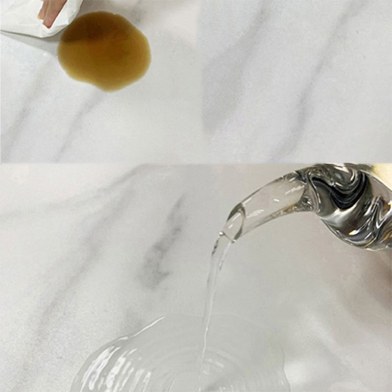 31.5-inch Tall Oval Console Table 1-shelf Stone Accent Table