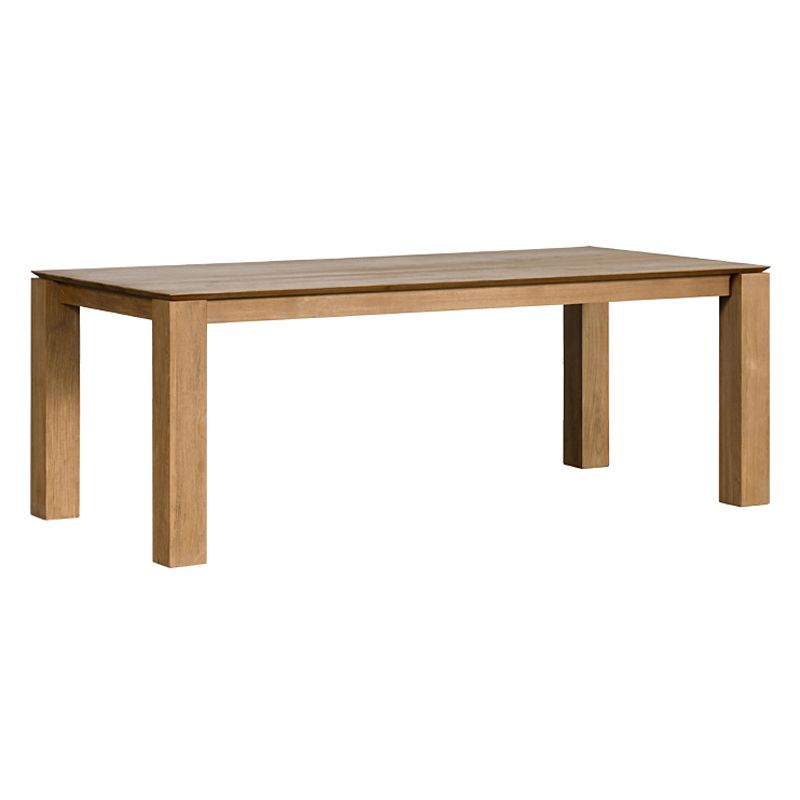 Modern Fir Wood Table for Restaurant Rectangle Dining Table with 4 Legs Clearhalo 'Dining Tables & Seating' 'Dining Tables' 'dining_table' 'furn' 'furn_dining_table' 'Furniture' 'furniture_dining_table' 'Kitchen & Dining Furniture' 'kitchen' 'kitchen_dining_table' 1200x1200_0273c2ca-514b-4a8b-8d6f-5dabb8dd8994
