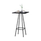 1/3/4-delige moderne barset met matte afwerking barkruk en tafelset