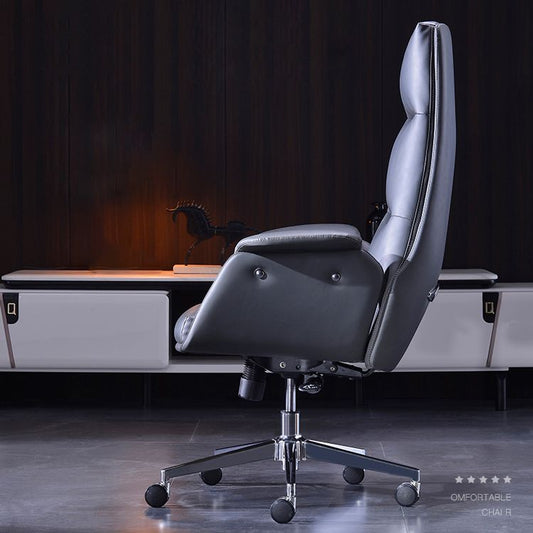 Office High Back Managers Chair sedia moderna imbottita a bracciale