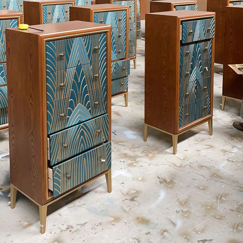 Luxurious Buffet Table Gold Frame Multi Drawer Dining Table for Living Room Clearhalo 'buffet_sideboard' 'Buffets & Sideboards' 'Furniture' 'furniture_buffet_sideboard' 'Kitchen & Dining Furniture' 1200x1200_02800bc4-3e1b-40b6-b5f4-a90baa2bc7d6