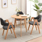 Contemporary Style Round Tripod Dining Site Table Solid Wood Dinette Table Clearhalo ' dining_table' 'Dining Tables & Seating' 'Dining Tables' 'furn' 'furn_dining_table' 'Furniture' 'furniture_dining_table' 'Kitchen & Dining Furniture' 'kitchen&dining_furn' 'kitchen' 'kitchen_dining_table' 1200x1200_0283c353-9adc-477a-951c-5af526951cfb