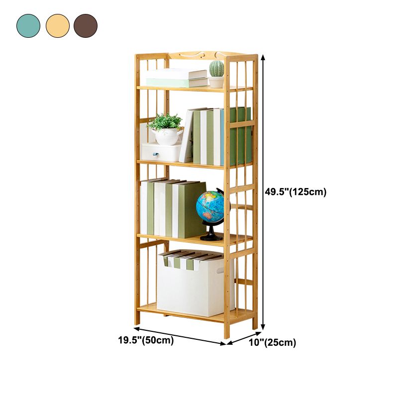 Libreria di legno rettangolo in legno moderno libreria