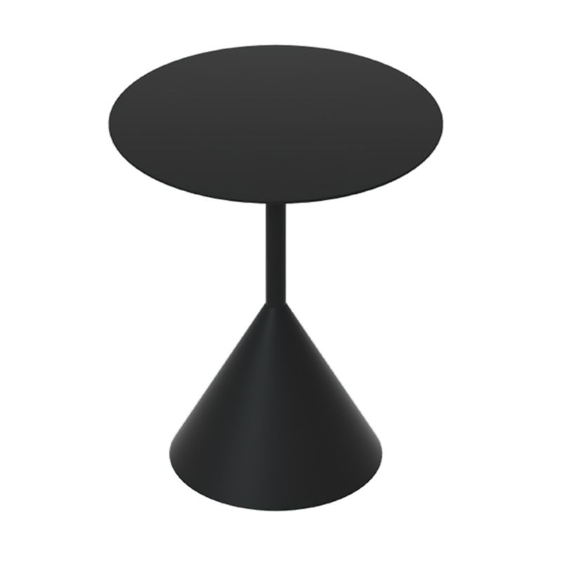 ミッドセンチュリーモダンペデスタルコーヒーテーブルメタルラウンドカクテルテーブル