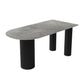 Sintered Stone Dining Table Modern Home Dining Table with Metal Base Clearhalo ' dining_table' 'Dining Tables & Seating' 'Dining Tables' 'furn' 'furn_dining_table' 'Furniture' 'furniture_dining_table' 'Kitchen & Dining Furniture' 'kitchen&dining_furn' 'kitchen' 'kitchen_dining_table' 1200x1200_028b8b39-c313-45f5-b48b-39c5340b360a