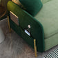 Modern Green Convertible Sofa Pillow Included Foldable Futon Sofa Bed