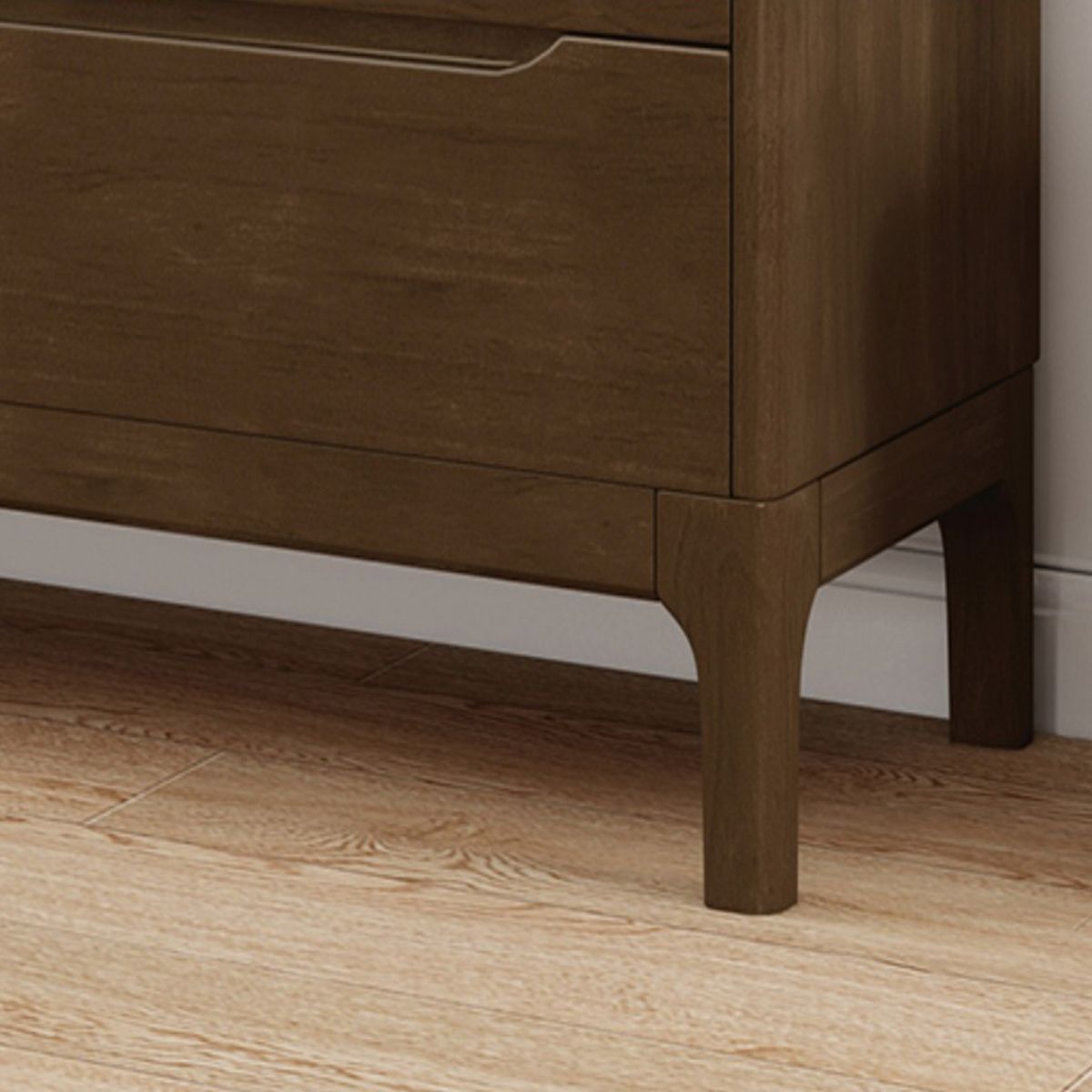 Espresso Solid Wood Accent Chest Mid-Century Modern Storage Cabinet with Drawers Clearhalo 'Cabinets & Chests' 'cabinets_chests' 'furn' 'furn_cabinets_chests' 'Furniture' 'Living Room Furniture' 1200x1200_028fc083-db94-4a47-b688-16086bb38ecb