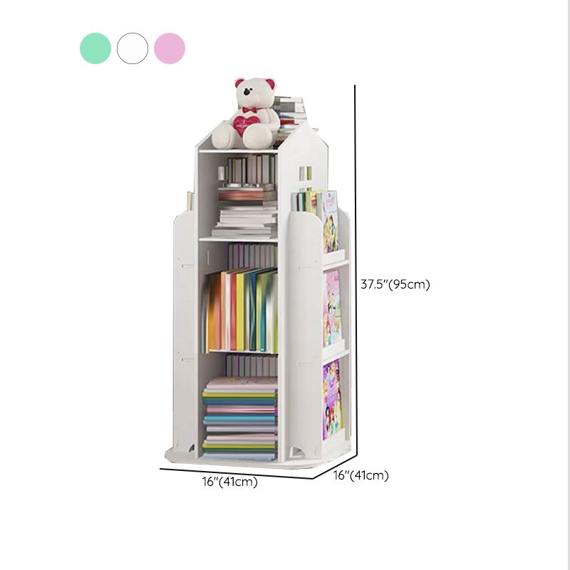 Engineered Wood Modern Bookcase Closed Back Standard Bookshelf Clearhalo 'Bookcases' 'furn' 'furn_bookcases' 'Furniture' 'Office Furniture' 1200x1200_029664c6-7bb7-421a-9b35-890f2303da2e