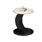 Abstract Base Design Oval/round Slate Table with Metal Base Coffee Table Clearhalo 'Coffee & Accent Tables' 'Coffee Tables' 'coffee_tables' 'furn' 'furn_coffee_tables' 'Furniture' 'Living Room Furniture' 1200x1200_0297139b-bb5d-4d4d-8e69-cd9422a3e97c