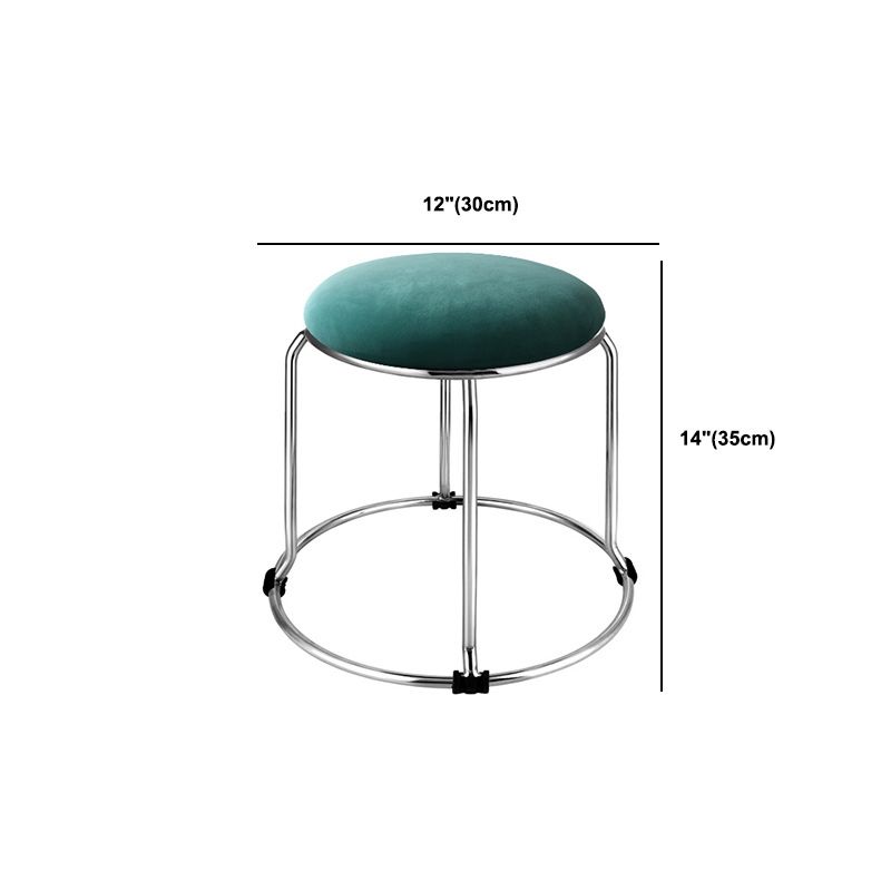 Black Modern Standard Pure Color Water Resistant Round Indoor Standard Clearhalo 'furn' 'furn_ottomans_poufs' 'Furniture' 'Living Room Furniture' 'Ottomans & Poufs' 'ottomans_poufs' 1200x1200_0297befb-bee7-4b88-8b54-5cd0b09d5d1e