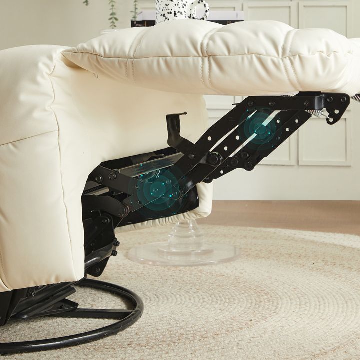 Sedia reclinabile in pelle reclinabile in pelle reclinabile in vetro reclinabile a colori.