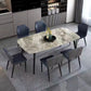 Home Dining Table Industrial Dining Room Table of Sintered Stone