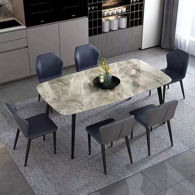 Home Dining Table Industrial Dining Room Table of Sintered Stone