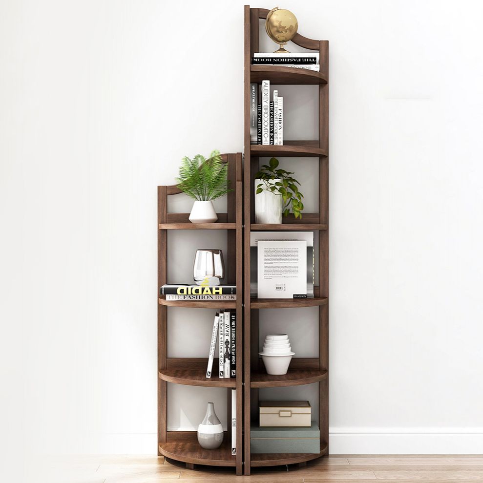 Corner Book Shelf Vertical Modern Shelf Bookcase for Study Room