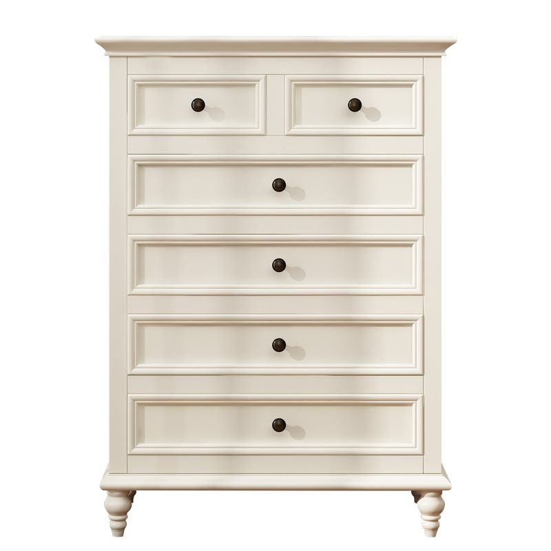 Scandinavian White Wooden Storage Chest Drawers Included for Home Clearhalo 'Bedroom Furniture' 'Dressers & Chests' 'dressers_chests' 'furn' 'furn_dressers_chests' 'Furniture' 1200x1200_02a2ba25-b6d9-43e6-964c-1ee4728f3863