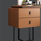 Vanity Mirrored Faux Leather Makeup Dressing Table Stool Set, 28.74" Clearhalo 'Bedroom Furniture' 'furn' 'furn_makeup_vanities' 'Furniture' 'Makeup Vanities' 'makeup_vanities' 1200x1200_02a48d39-8fe7-4eb9-93e0-005be572ee71
