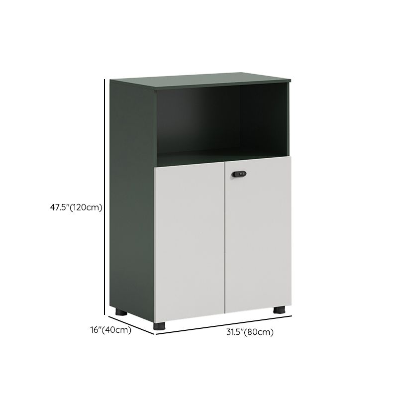 Nordic Style File Cabinets Solid Wood White Horizontal File Cabinet Office Clearhalo 'Filing Cabinets' 'filling_cabinets' 'furn' 'furn_filling_cabinets' 'Furniture' 'Office Furniture' 1200x1200_02a7b813-a9d9-40b0-bcd1-49724a9482e5