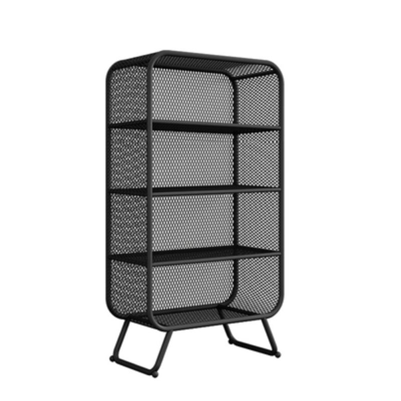 Scandinavian Style Standard Bookcase Metal Closed Back Book Shelf Clearhalo 'Bookcases' 'furn' 'furn_bookcases' 'Furniture' 'furniture_bookcases' 'Office Furniture' 1200x1200_02a7ba9e-492e-4f18-af86-3144b0e7c5e2