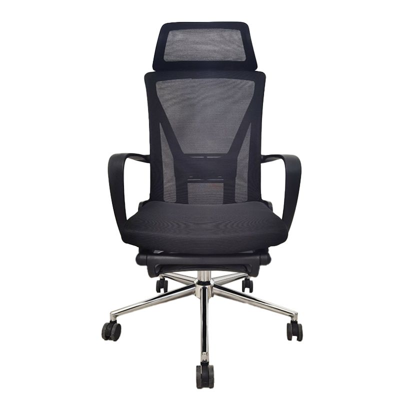 Modern Desk Chair Fixed Arms Task Chair with Wheels for Office Clearhalo 'furn' 'furn_office_chair' 'Furniture' 'Office Chairs' 'Office Furniture' 'office_chair' 1200x1200_02acaff0-c8bf-481b-8e4f-d355ff6f065b