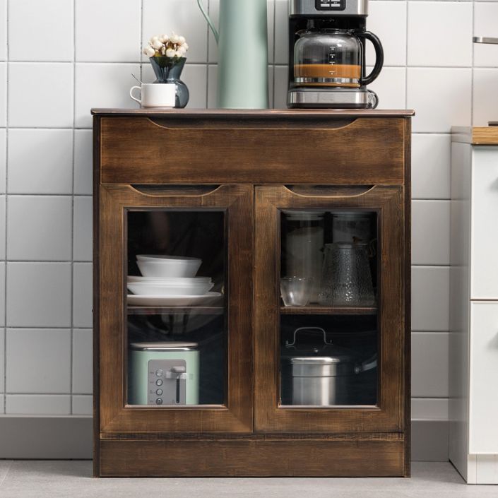 Tavolo da bacheca contemporaneo Bamboo Sideboard mobile per cucina