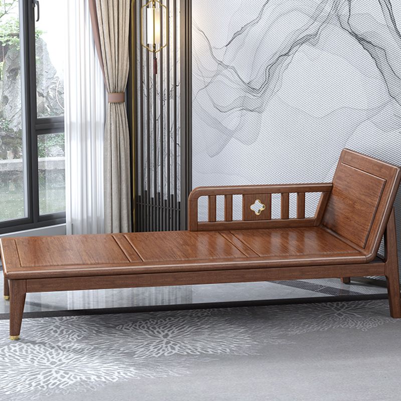 Walnut Slipcovered Cotton Blend Chaise Lounge Couch with Square Arms Clearhalo 'Chairs & Seating' 'Chaise Lounge' 'chaise_lounge' 'furn' 'furn_chaise_lounge' 'Furniture' 'Living Room Furniture' 1200x1200_02b0eabf-0611-4ddc-b40e-a3abbbe34d90