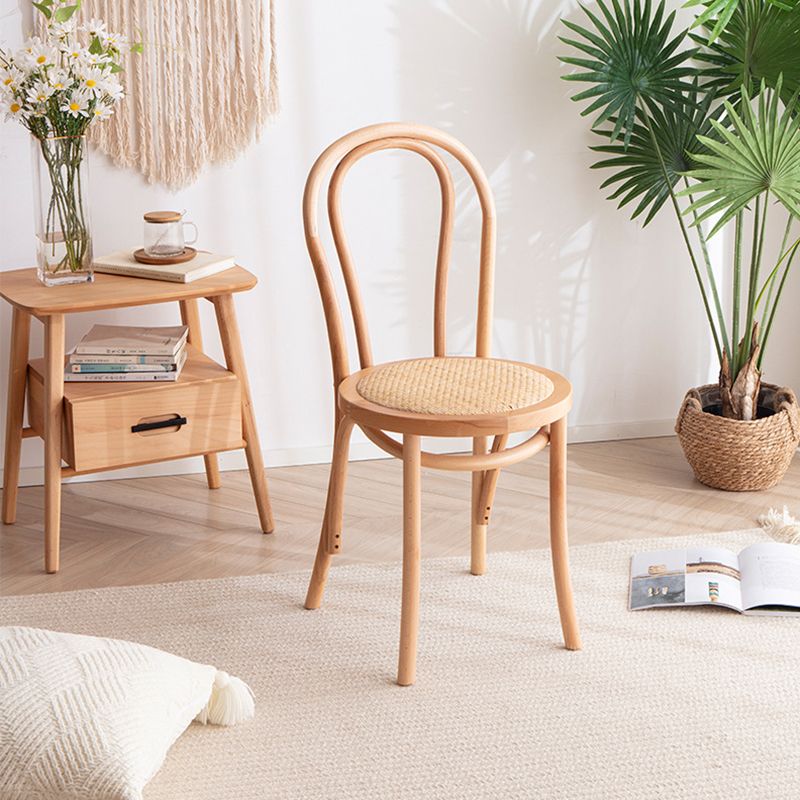 Wood Modern Style Side Chair Open Back Dining Chair for Dining Room Clearhalo 'Dining Chairs' 'Dining Tables & Seating' 'dining_chair' 'furn' 'furn_dining_chair' 'Furniture' 'Kitchen & Dining Furniture' 1200x1200_02b1947a-b939-4c5d-8b64-6ede75f0b36e