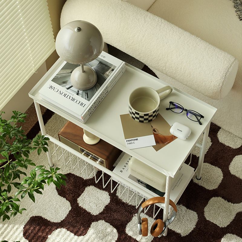 Gabinete de cama de almacenamiento abierto Mesa nocturna contemporánea para dormitorio