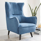 Mid-century Linen Blend Accent Armchair Arms Included Arm Chair Clearhalo 'Accent Chairs' 'accent_chairs' 'Chairs & Seating' 'furn' 'furn_accent_chairs' 'Furniture' 'Living Room Furniture' 1200x1200_02b4d81a-e871-4caa-9aba-1e73c0c8d2b6