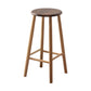 Modern Round Counter Bar Stool Armless Wood Indoor Bar Stool with Footrest Clearhalo 'Bar Furniture' 'Bar Stools' 'bar_stools' 'furn' 'furn_bar_stools' 'furniture_bar_stools' 'Kitchen & Dining Furniture' 'kitchen&dining_furn' 'kitchen' 'kitchen_furn' Furniture' 1200x1200_02b51fc2-8357-4431-962c-fa410f95f091