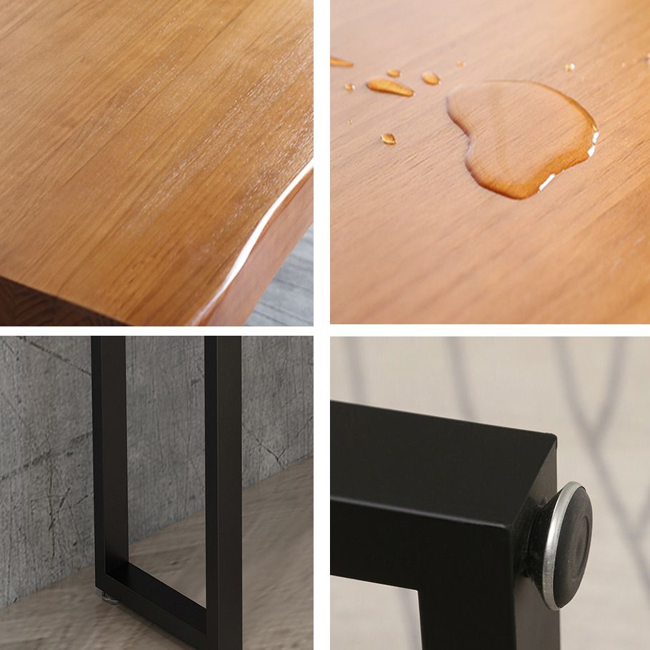 Juego de mesa de bar moderno, mesa de mostrador rectangular de madera de pino de 1/2/5 piezas con taburetes altos