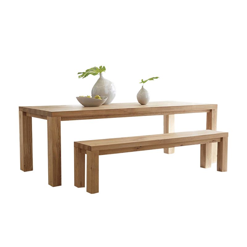 Modern Solid Wood Dining Table Rectangle Wooden Table with 4 Legs for Restaurant Clearhalo 'Dining Tables & Seating' 'Dining Tables' 'dining_table' 'furn' 'furn_dining_table' 'Furniture' 'furniture_dining_table' 'Kitchen & Dining Furniture' 'kitchen' 'kitchen_dining_table' 1200x1200_02b8ed19-2892-4c34-8a0f-672ec1c8373d