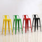 Modern Squared Counter Stools Armless Iron Indoor Bar Stool with Footrest Clearhalo 'Bar Furniture' 'Bar Stools' 'bar_stools' 'furn' 'furn_bar_stools' 'furniture_bar_stools' 'Kitchen & Dining Furniture' 'kitchen&dining_furn' 'kitchen' 'kitchen_furn' Furniture' 1200x1200_02b92166-b82f-4719-aa8d-bf292ddbc3fa