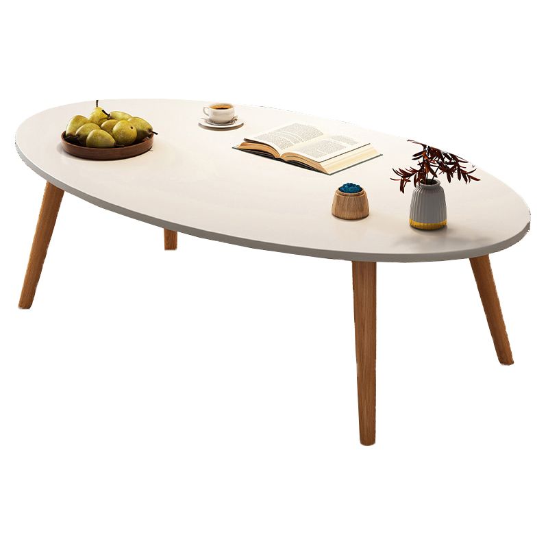 Modern Wood Cocktail Table 4 Legs Coffee Table with Storage Shelf Clearhalo 'Coffee & Accent Tables' 'Coffee Tables' 'coffee_tables' 'furn' 'furn_coffee_tables' 'Furniture' 'Living Room Furniture' 1200x1200_02b9a669-ff39-4723-9320-8102dbeac4c7