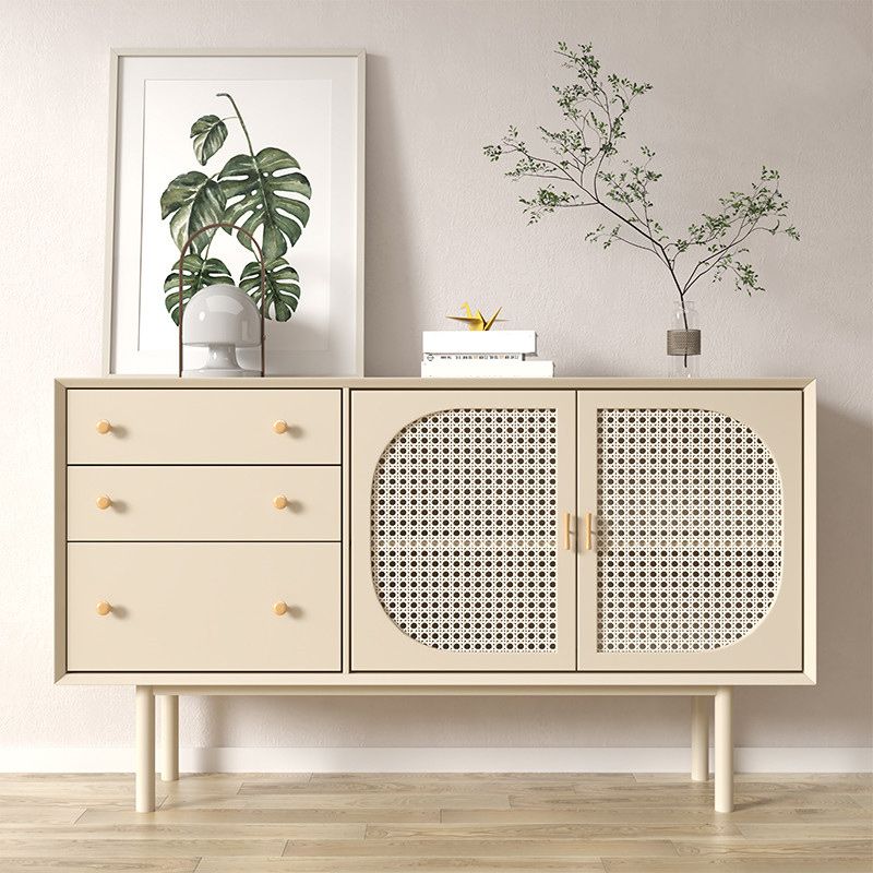 A buffet da pranzo contemporanea per cucina BEIGE BEGNOCCHETTO CON CAMBINE E CASSE