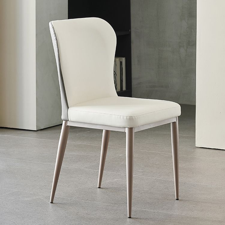 Nordic Style Upholstered Dining Chair Wingback Parsons Chair for Home Use Clearhalo ' kitchen&dining_furn' 'Dining Chairs' 'Dining Tables & Seating' 'dining_chair' 'Furniture' 'furniture_dining_chair' 'Kitchen & Dining Furniture' 'kitchen' 1200x1200_02b9d8d5-6a1c-41bf-9d9e-d0827ac26ba2