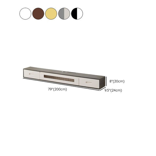 Console televisiva contemporanea console multimediale televisiva con cassetti