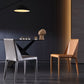 Leather Contemporary Style Chair Home Side Dining Room Chair with Metal Legs Clearhalo ' kitchen&dining_furn' 'Dining Chairs' 'Dining Tables & Seating' 'dining_chair' 'furn' 'furn_dining_chair' 'Furniture' 'furniture_dining_chair' 'Kitchen & Dining Furniture' 'kitchen' 1200x1200_02bc216f-e435-4533-978d-4f1740920dd3