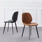Modern Style Chair Faux Leather and Metal Dining Side Chair for Home Clearhalo 'Dining Chairs' 'Dining Tables & Seating' 'dining_chair' 'furn' 'furn_dining_chair' 'Furniture' 'Kitchen & Dining Furniture' 1200x1200_02c4649b-88d7-4f9a-b1df-0de594098344
