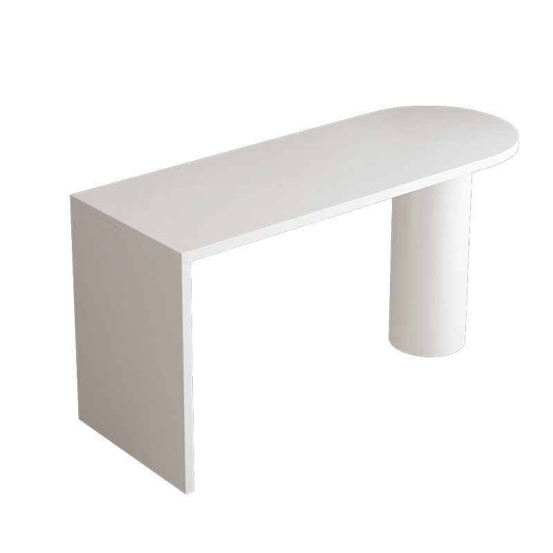 Table de bar moderne rectangulaire en bois massif, table à manger pour cuisine, salon, café