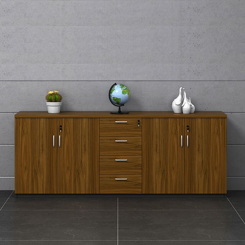 Contemporary File Cabinets Solid Wood Frame Key Lock Horizontal File Cabinet Office Clearhalo 'Filing Cabinets' 'filling_cabinets' 'furn' 'furn_filling_cabinets' 'Furniture' 'Office Furniture' 1200x1200_02c74bf4-19fd-4e3b-82aa-ba1e4cb3d1ce