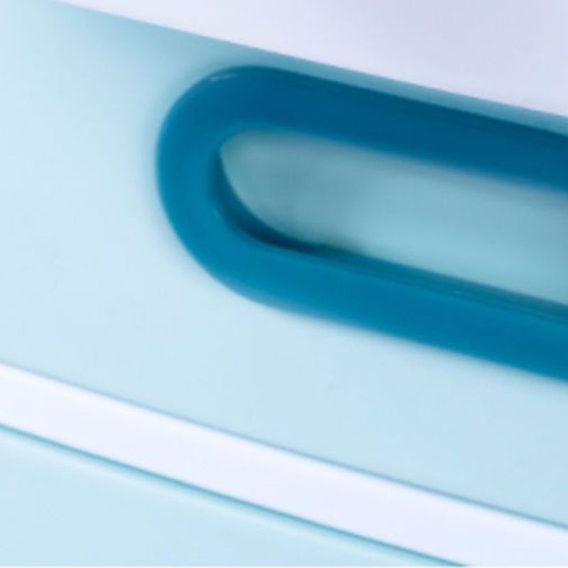 Gabinetto di plastica Gabinetto a colori verticali con cassetti per gli home office