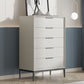 3 / 4 / 5 Drawers Wooden Storage Chest Dresser Modern Style Bedroom Chest Clearhalo 'Bedroom Furniture' 'Dressers & Chests' 'dressers_chests' 'furn' 'furn_dressers_chests' 'Furniture' 1200x1200_02ca4aad-9c6e-481a-b9ee-dddb422446ac
