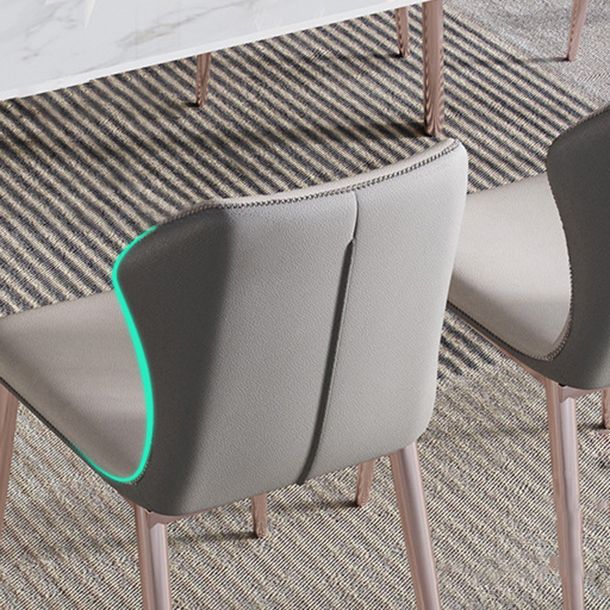 Designer Style 1/4/5/7 Pieces Dinette Set Rectangle Dining Table Set Clearhalo 'Dining Room Sets' 'Dining Tables & Seating' 'dining_room_set' 'furn' 'furn_dining_room_set' 'Furniture' 'furniture_dining_room_set' 'Kitchen & Dining Furniture' 1200x1200_02cbb18b-cc55-4f35-9ba4-4fa9bacabade